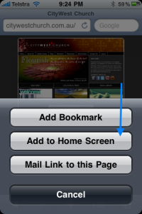 Home Screen
