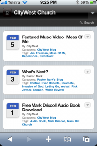 iPhone App